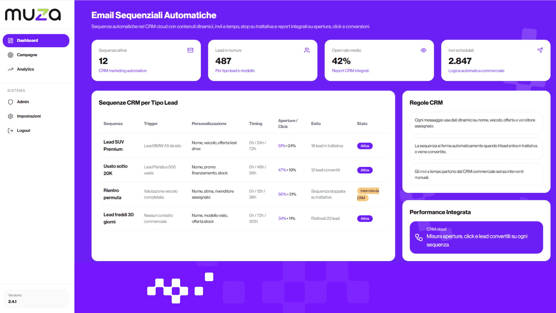 Email Sequenziali Automatiche