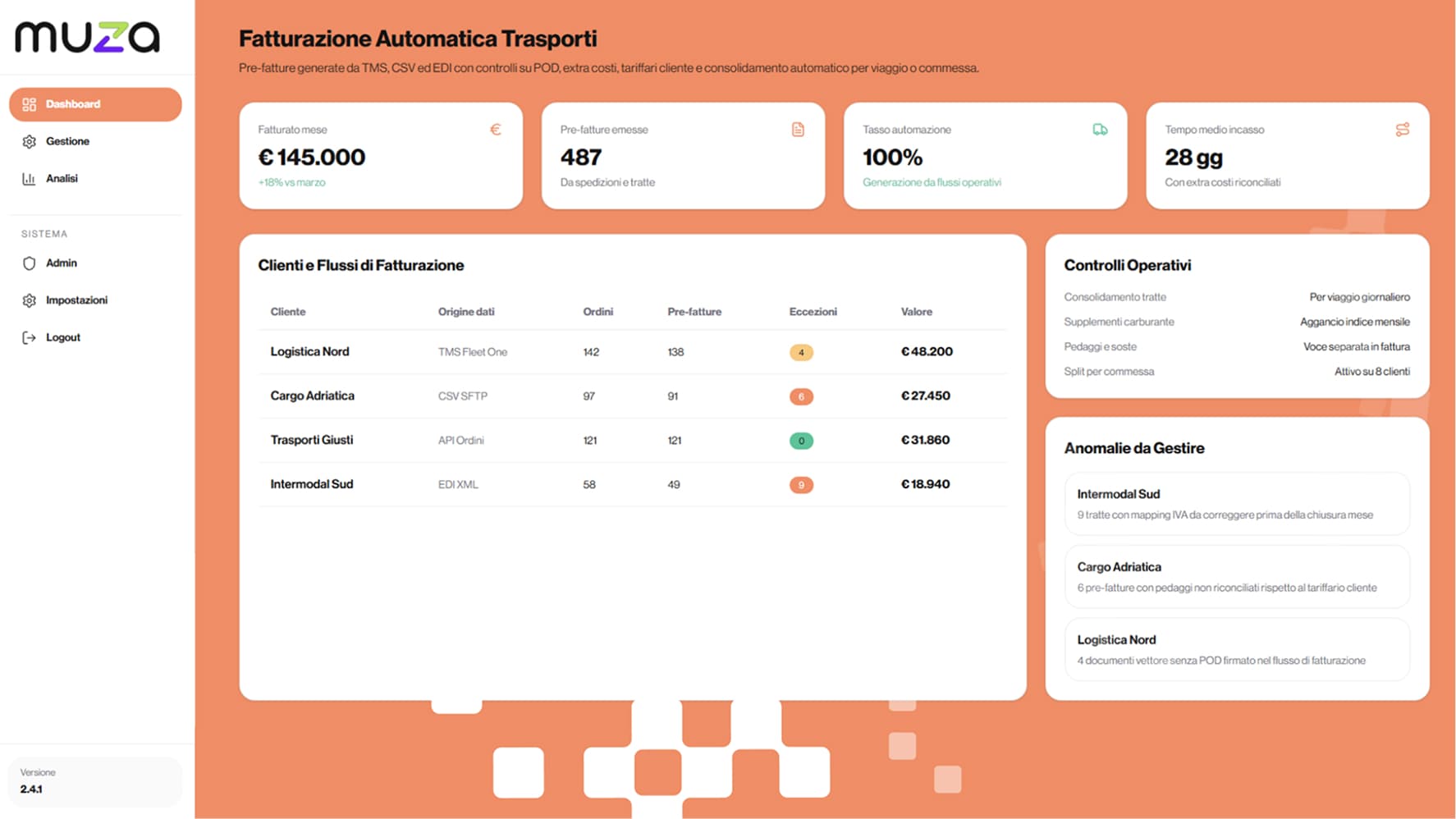 Fatturazione Automatica Interventi